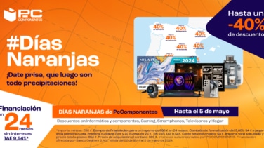 5 chollos que arrasan en los Días Naranjas de PcComponentes: ¡Ofertas de hasta el 40%!