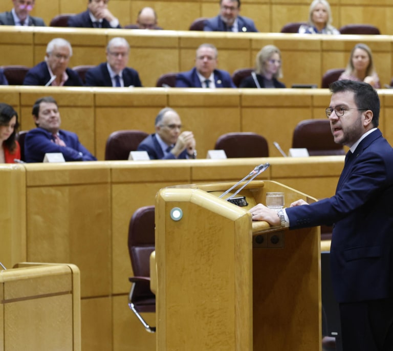 Aragonès: "La amnistía es inevitable, como lo serán la financiación singular y el referéndum"