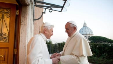 Papa Francisco: "Benedicto XVI me dejó crecer y me dio libertad para tomar decisiones"