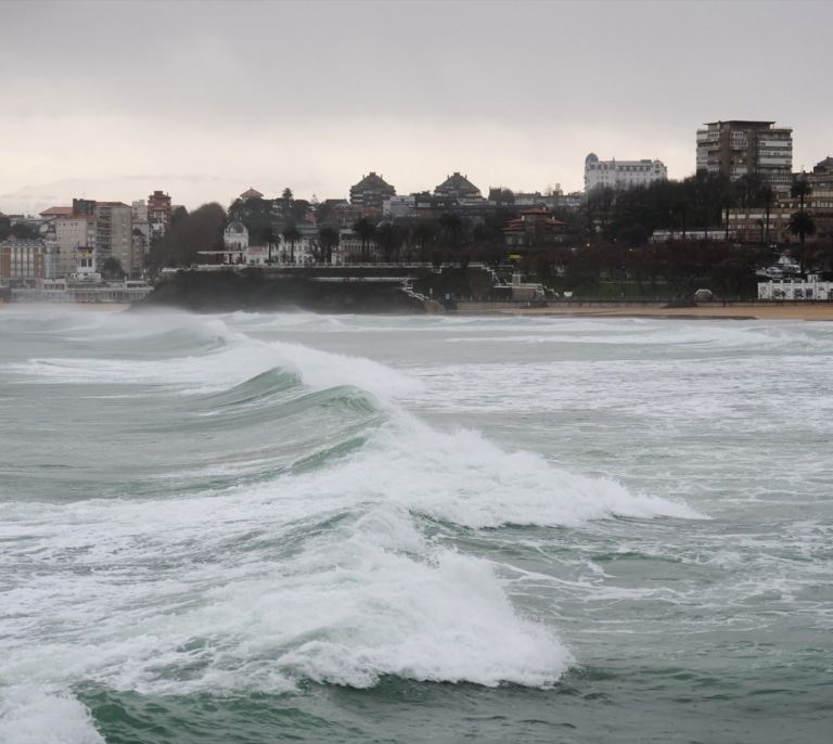Cantabria estará este sábado en riesgo por galerna