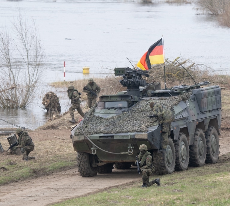 Alemania prepara a su Ejército para la guerra
