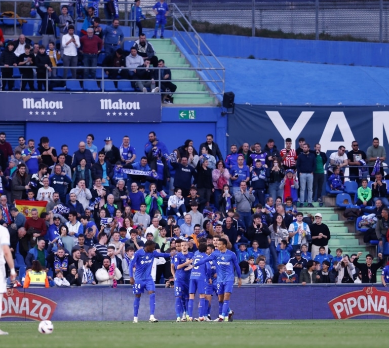 El estadio del Getafe, clausurado parcialmente para 3 partidos por insultos racistas