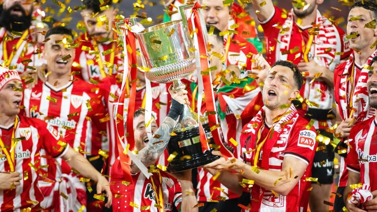 El Athletic de Bilbao, campeón de la Copa del Rey 2023-2024.