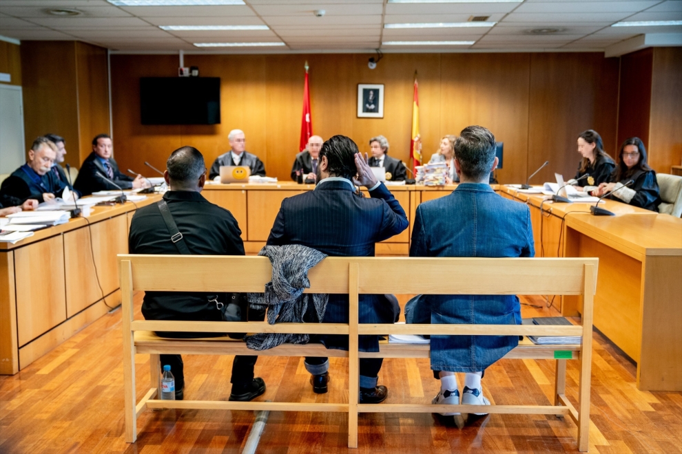 El bailaor Rafael Amargo durante un juicio a la Audiencia Provincial de Madrid.