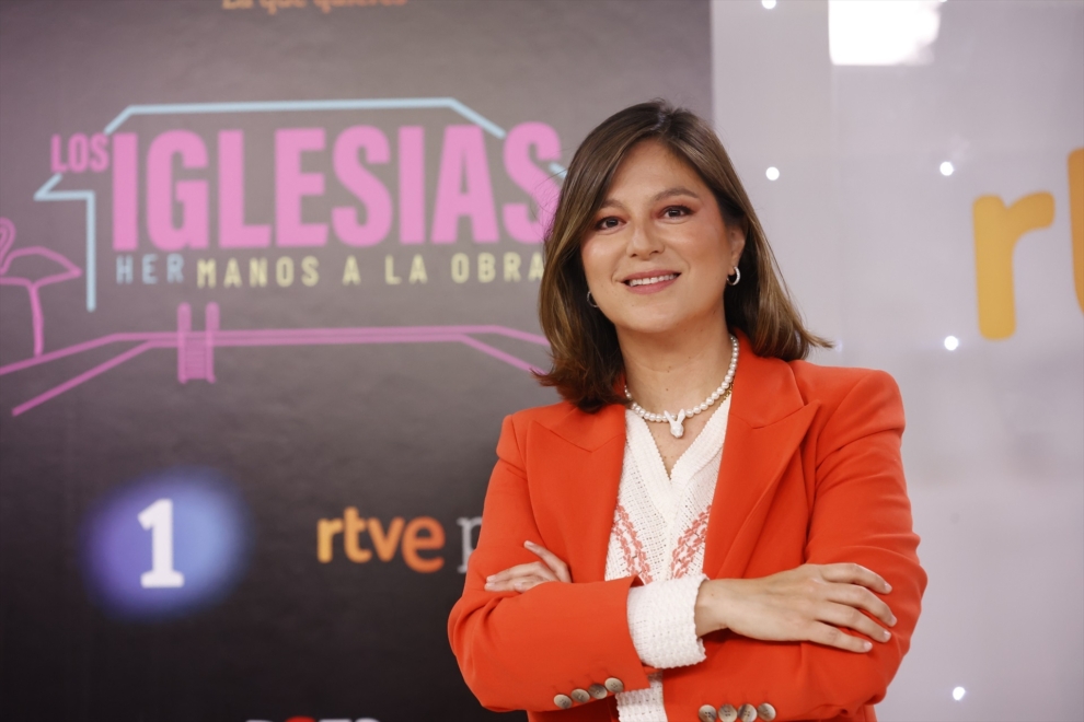 Chabeli Iglesias posa durante la presentación de 'Los Iglesias. Her-Manos a la obra'.