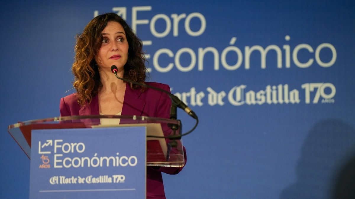 La presidenta de la Comunidad de Madrid, Isabel Díaz Ayuso