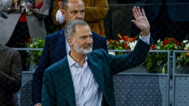 De rey a rey: Felipe VI disfruta con Nadal en el Mutua Madrid Open