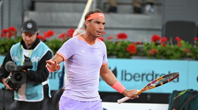 Rafa Nadal vence a De Miñaur y pasa a tercera ronda en Madrid