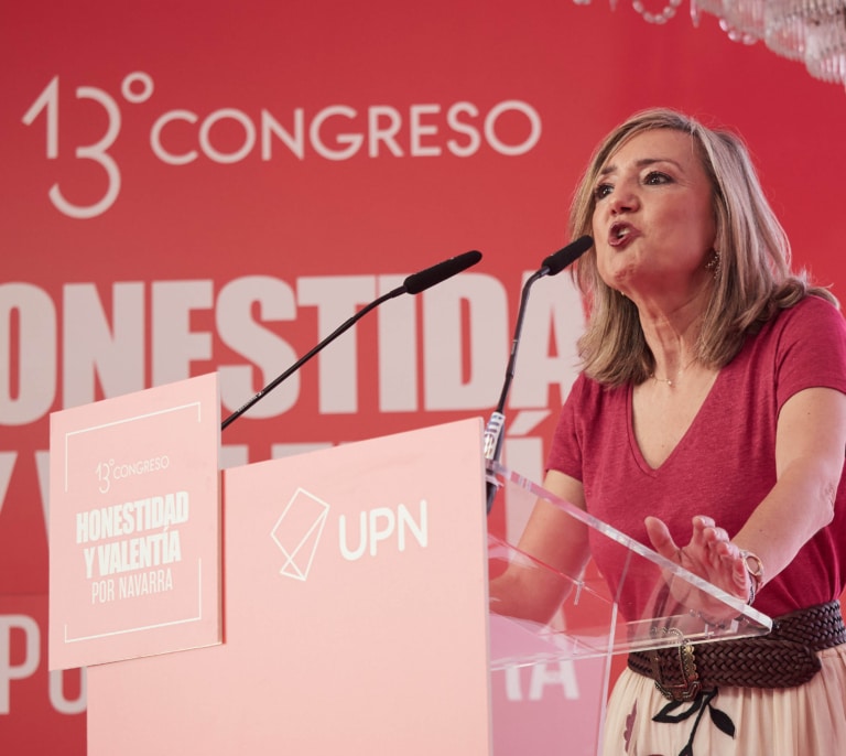 Ibarrola, elegida nueva presidenta de UPN con el 81%  de apoyo de las bases
