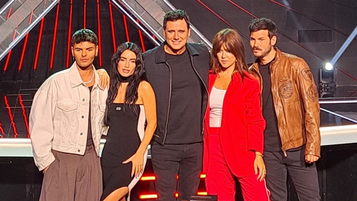 Abraham Mateo, Lali Espósito, Ion Aramendi, Vanesa martín y Willy Bárcenas presentan 'Factor X'