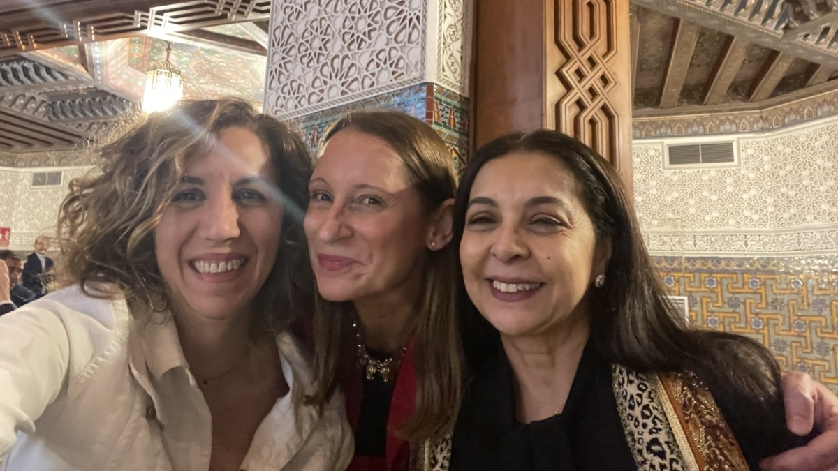 El "maravilloso" iftar de Irene Lozano con la embajadora de Marruecos