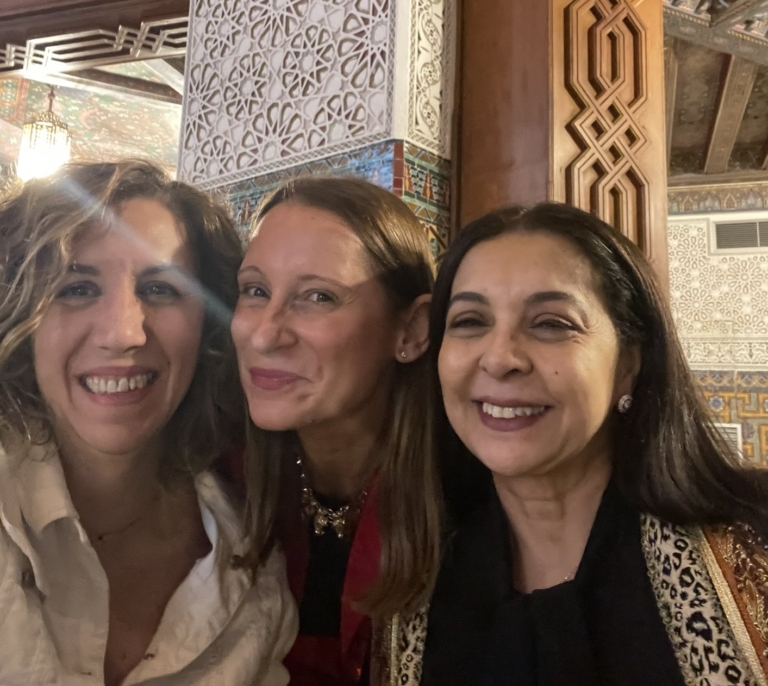 El "maravilloso" iftar de Irene Lozano con la embajadora de Marruecos