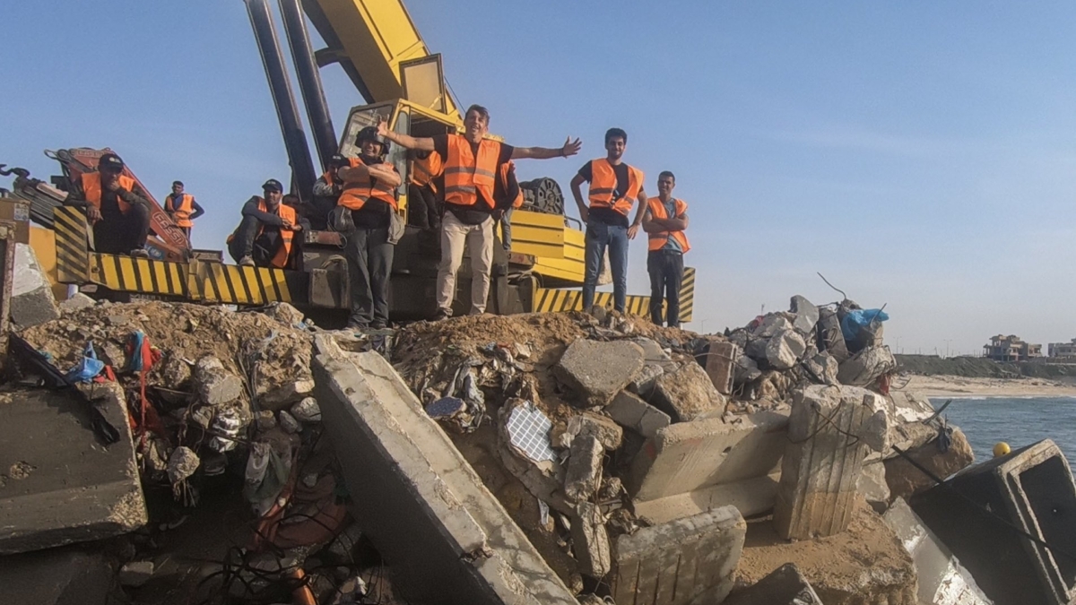 La emotiva despedida de Open Arms a los siete cooperantes con su última fotografía vivos en Gaza
