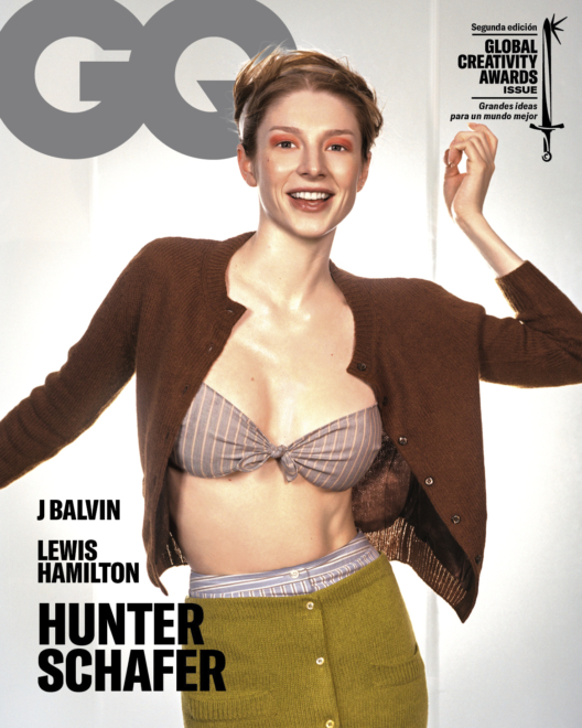 Hunter Schafer posa en la portada de GQ.