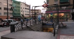 Detienen a un hombre tras apuñalar a una mujer de 45 años en la estación de metro de Alto de Extremadura