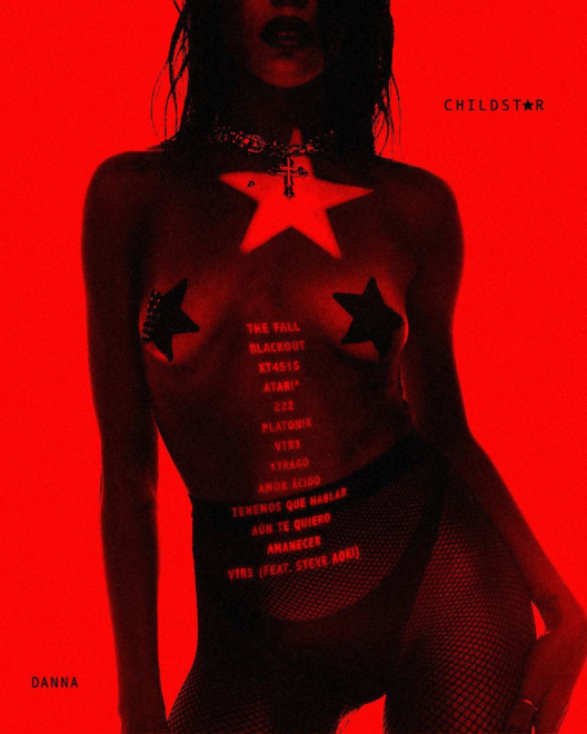 La portada del nuevo disco de Danna Paola, 'Childstar'. 