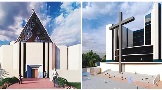 La iglesia de 16 millones de euros y con una cruz de 30 metros que quieren construir en Valdebebas