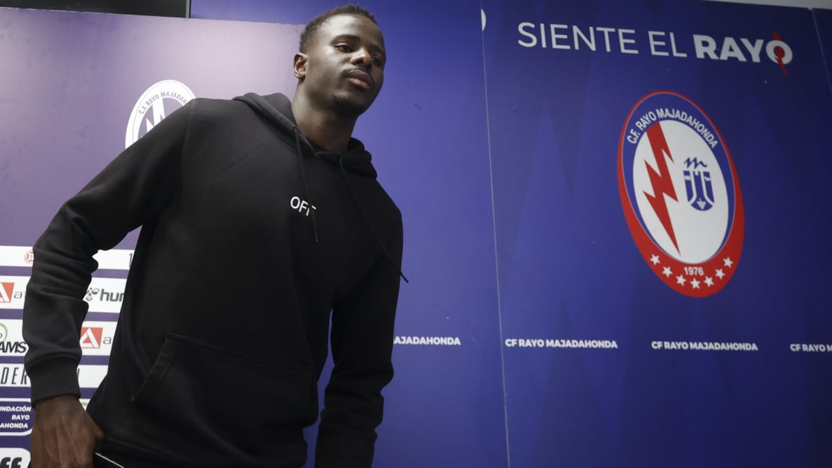 El portero del Rayo Majadahonda, Cheikh Kane Sarr