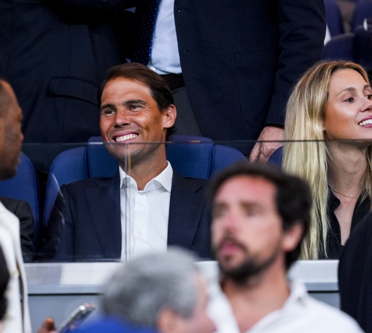 La reacción de Rafa Nadal al gol de Bellingham en el clásico