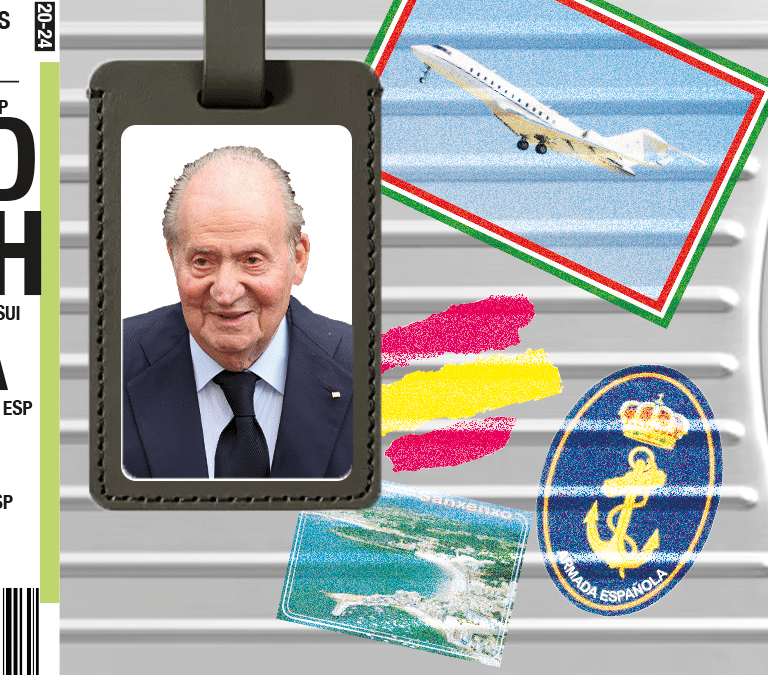 La huella de carbono del exilio de Juan Carlos