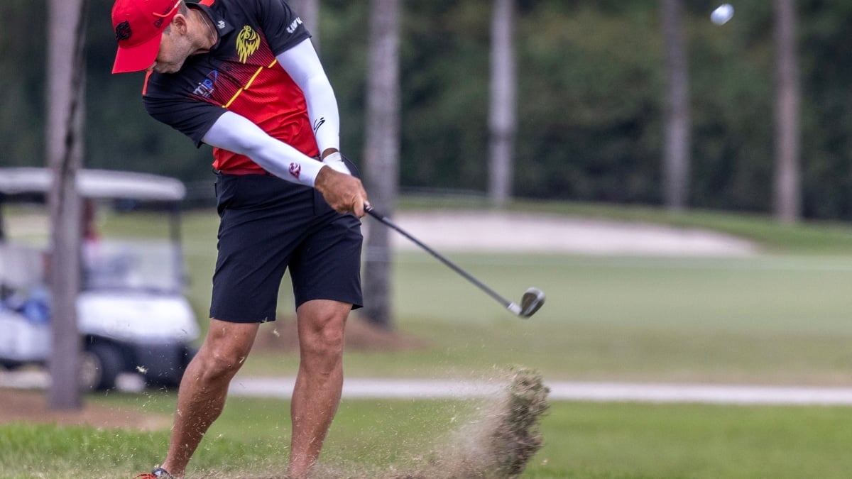 Sergio Garcia, capitán de Fireballs GC, durante el LIV Miami