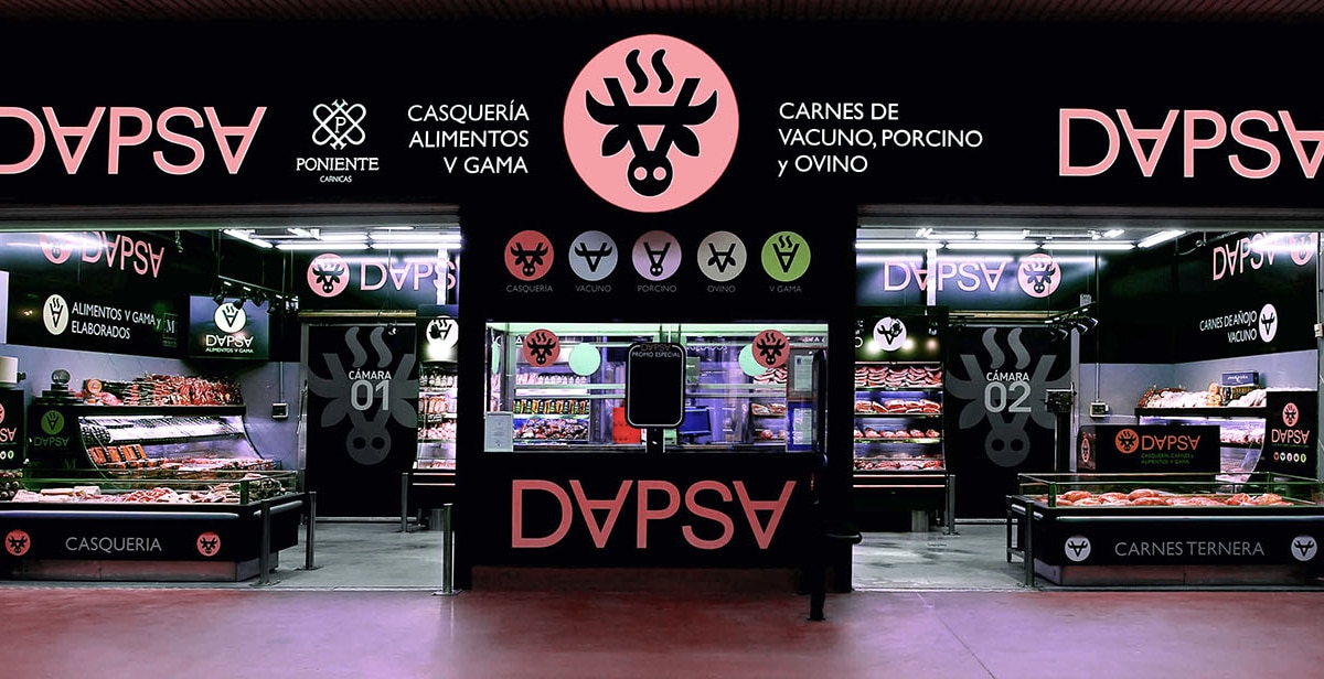 Tienda de Dapsa en Mercamadrid.