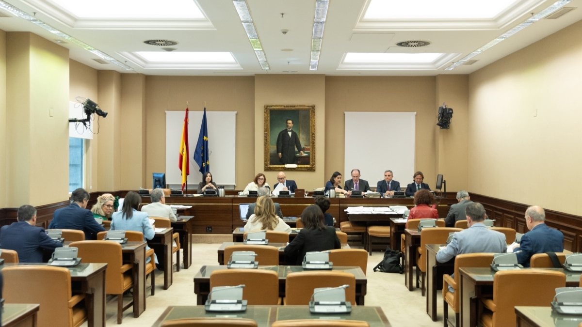 Vista general de la Comisión de Investigación por el ‘caso Koldo’, en el Congreso de los Diputados