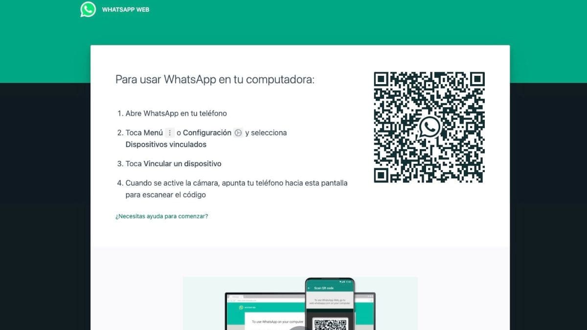 WhatsApp web