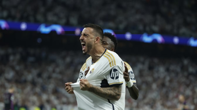 Joselu da al Bayern una lección de Champions y el Madrid estará en Wembley