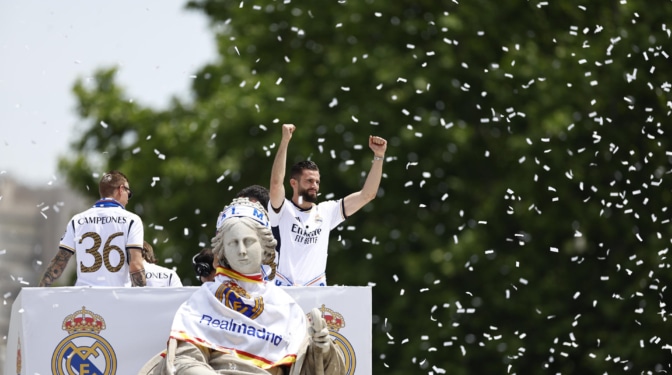 Así ha sido la celebración del 36º título de liga del Real Madrid en Cibeles