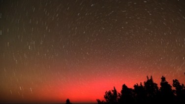 Las espectaculares imágenes de la aurora boreal en España