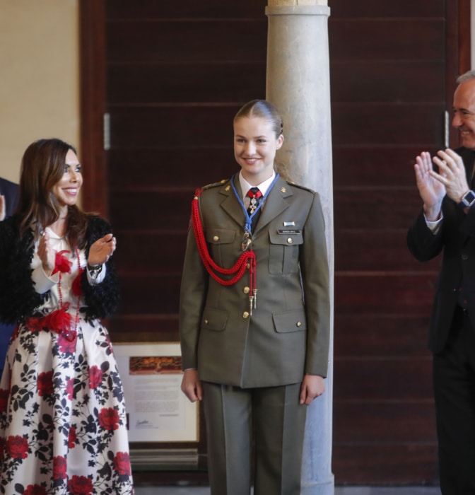 La princesa Leonor, exultante en su día más especial en Zaragoza