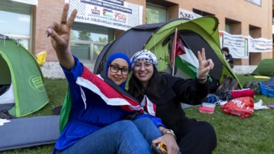 Luchar contra el "genocidio" de Palestina entre exámenes: "Cuando se enteren mis padres va a haber bronca"