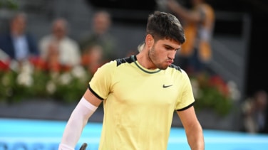 Alcaraz se cae de Roma y enciende las alarmas para Roland Garros