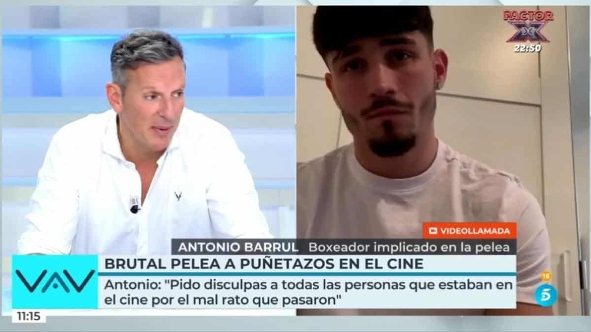 Antonio Barrul en el programa de Telecinco 'Vamos a ver'