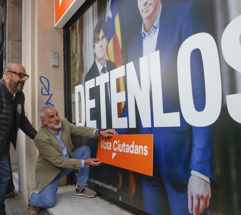 Ciudadanos, en tiempo de descuento: siete días para remontar en Cataluña y no lastrar la candidatura europea
