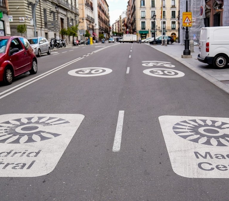 Ningún coche de Etiqueta A podrá circular por Madrid en los próximos meses