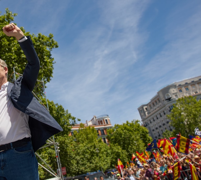 Feijóo espera que la movilización del domingo le sirva para salvar sus principales escollos de las europeas