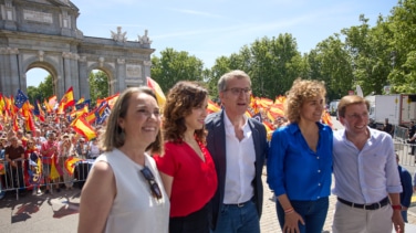 Dolors Montserrat no intervino en la concentración del domingo porque "no era un acto electoral", justifica Génova