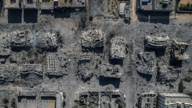 De Arganzuela a Tetuán: la destrucción de Gaza sobre el mapa de Madrid