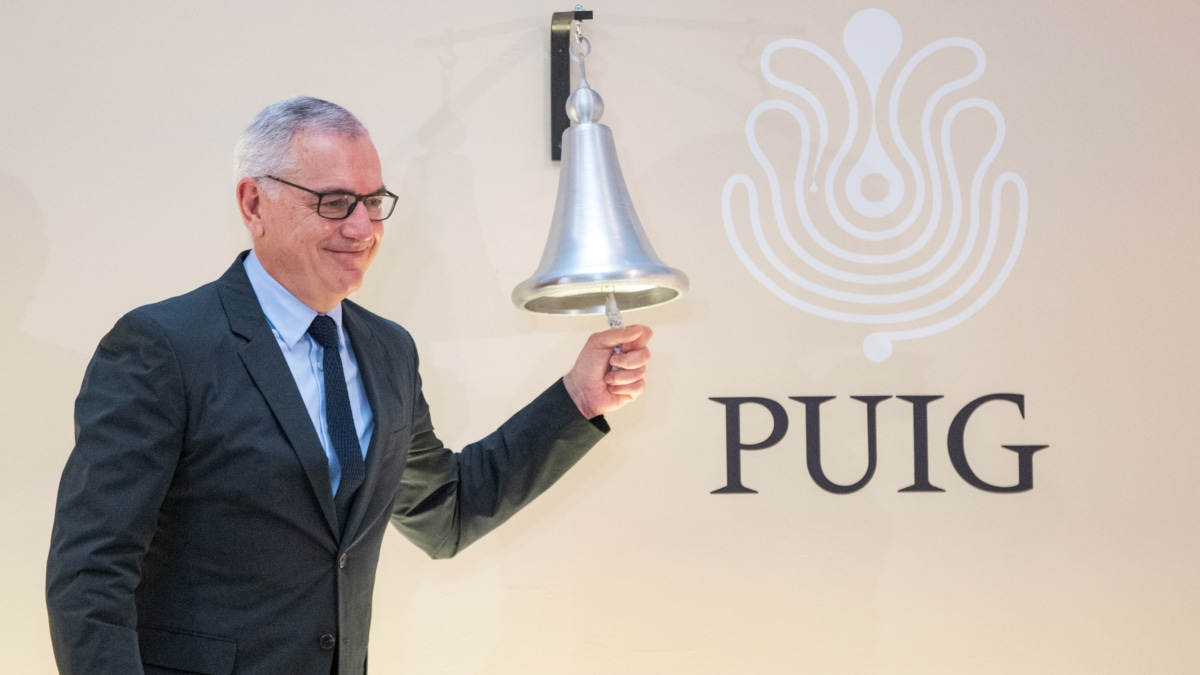 Puig se estrena en Bolsa con una subida de casi un 8,2%, hasta los 26,5 euros por acción