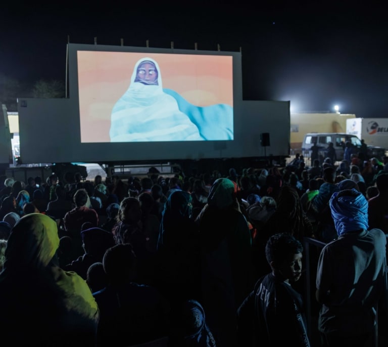 El cine regresa a los campamentos saharauis: "Resistir es vencer"