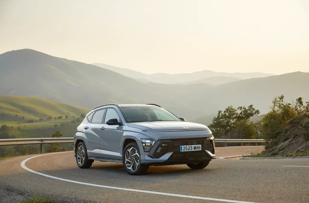 Un coche Hyundai Kona.