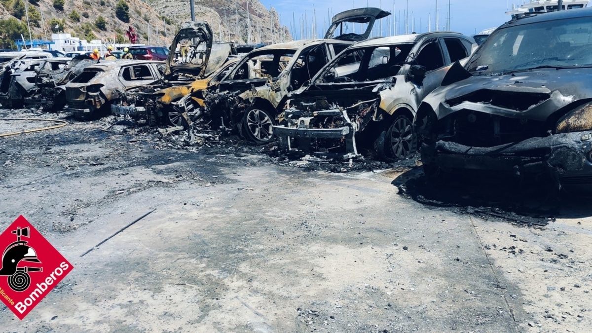 Imagen compartida por el Consorcio Provincial de Bomberos de Alicante