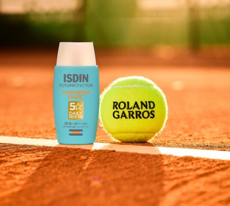 El Roland-Garros e ISDIN se alían para concienciar y prevenir el cáncer de piel