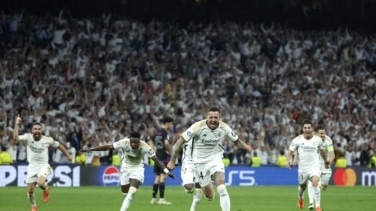 Así enloqueció el Bernabéu con el segundo gol de Joselu