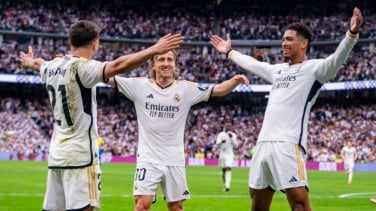 El Madrid gana la 'Liga de Bellingham' tras la goleada del Girona al Barça