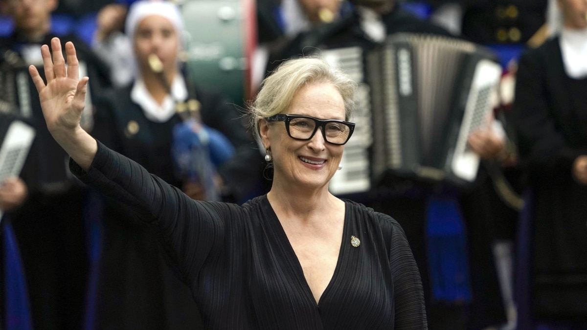Foto de archivo de la actriz estadounidense Meryl Streep.