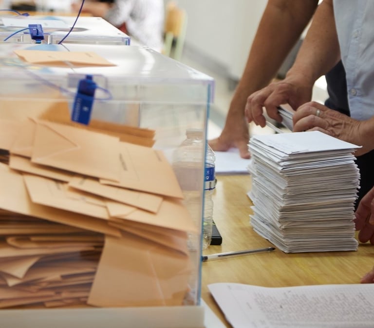 Cuándo y cómo me comunican si estoy en una mesa electoral para las elecciones europeas
