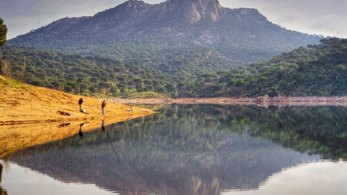 Pantano de San Juan, Madrid, uno de los lugares naturales donde darse un baño en Madrid